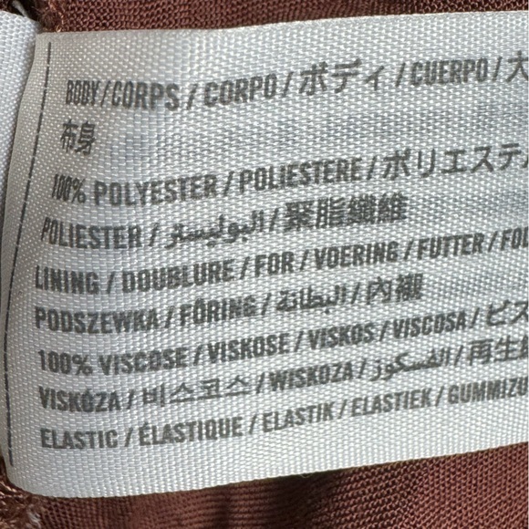 NWT Abercrombie & Fitch Portrait Neck Long Sleeve Polka Dot Mini Dress Sz M - Picture 16 of 16